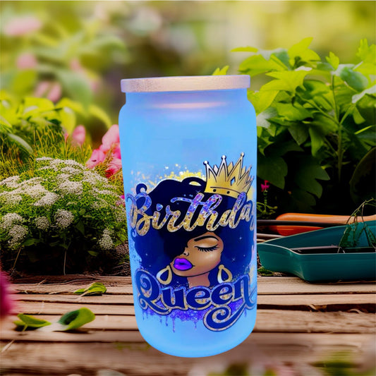 YOLELUX Birthday Tumbler 16oz - Birthday Edition with Straw & Lid