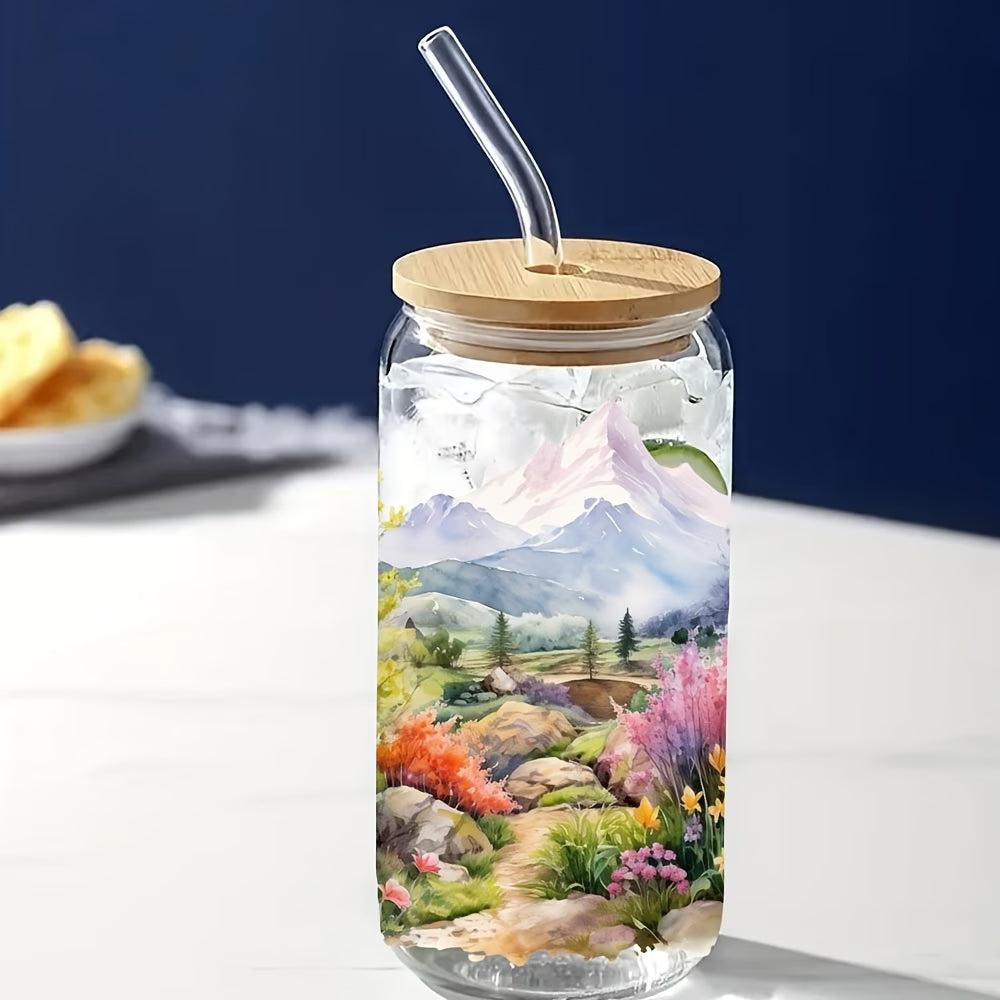 YOLELUX Nature Tumbler 16oz - Nature Edition with Straw & Lid